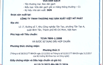Giấy Chứng Nhận 
